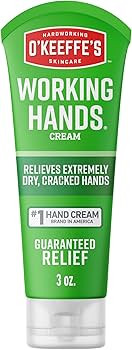 O'Keeffe's Working Hands Hand Cream for Extreme Dryness - 3 oz Travel Size Tube (1 Pack) - Repair... | Amazon (US)