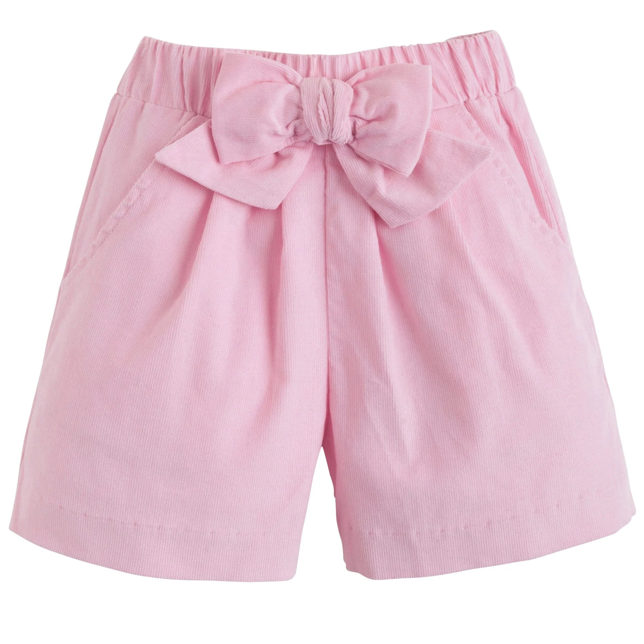 Girls Banded Shorts - Girl Outfit With Bows | Little English