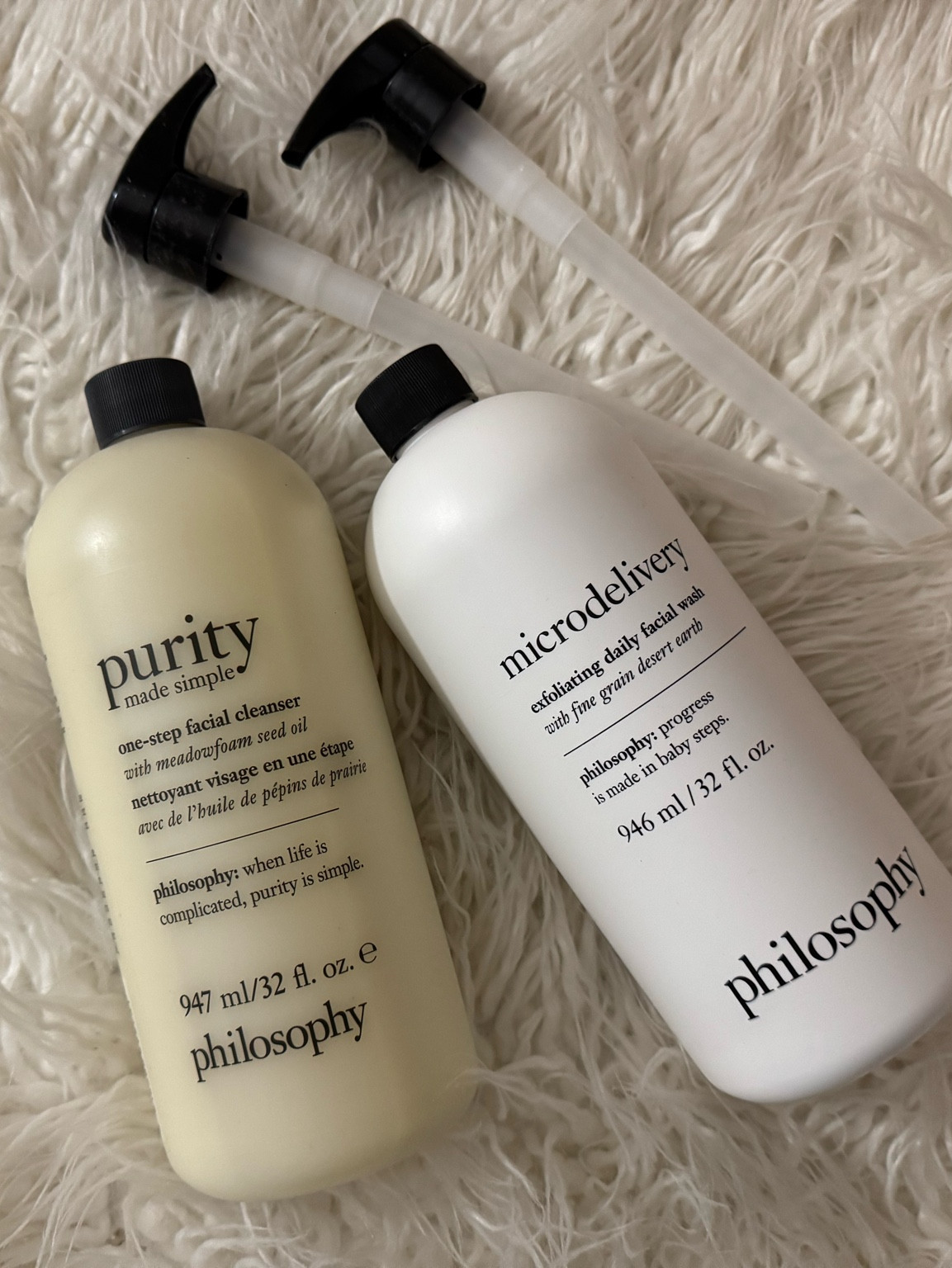 The best facial cleanser duo out there!! These 32 ounce bottles are such a great deal when you snag them from QVC! Perfect Christmas gift idea for a makeup and skin care lover.

Gifts for her, gift ideas for her, skin, care, lover, gift idea, makeup, lover, gift idea, purity, cleanser, exfoliating, cleanser, deal of the day, sale of the day, daily deals, on sale, QVC deal of the day, UVC, purity, cleanser, Philosophy, products, philosophy, skin, care, philosophy, micro delivery, micro, exfoliating, cleanser, philosophy, purity, cleanser, gifts for mom, gifts for grandma, gifts for teen, gifts for moms, gift guide for her



#LTKBeauty #LTKGiftGuide #LTKSaleAlert