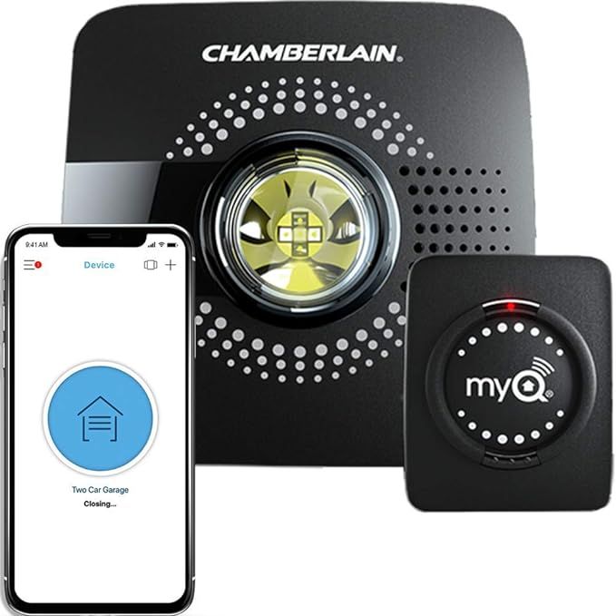 MyQ Smart Garage Door Opener Chamberlain MYQ-G0301 - Wireless & Wi-Fi enabled Garage Hub with Sma... | Amazon (US)