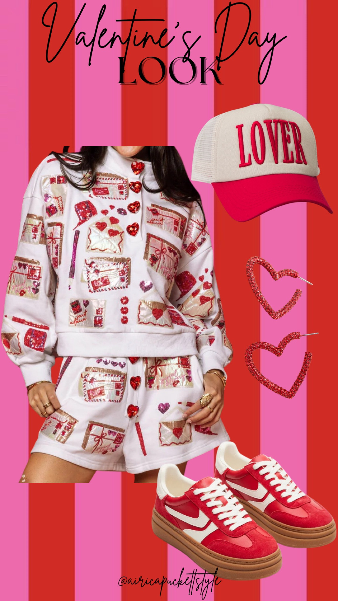 Valentine’s Day look | Queen of Sparkles set | red & pink | casual style | outfit ideas

#LTKSeasonal #LTKShoeCrush #LTKStyleTip