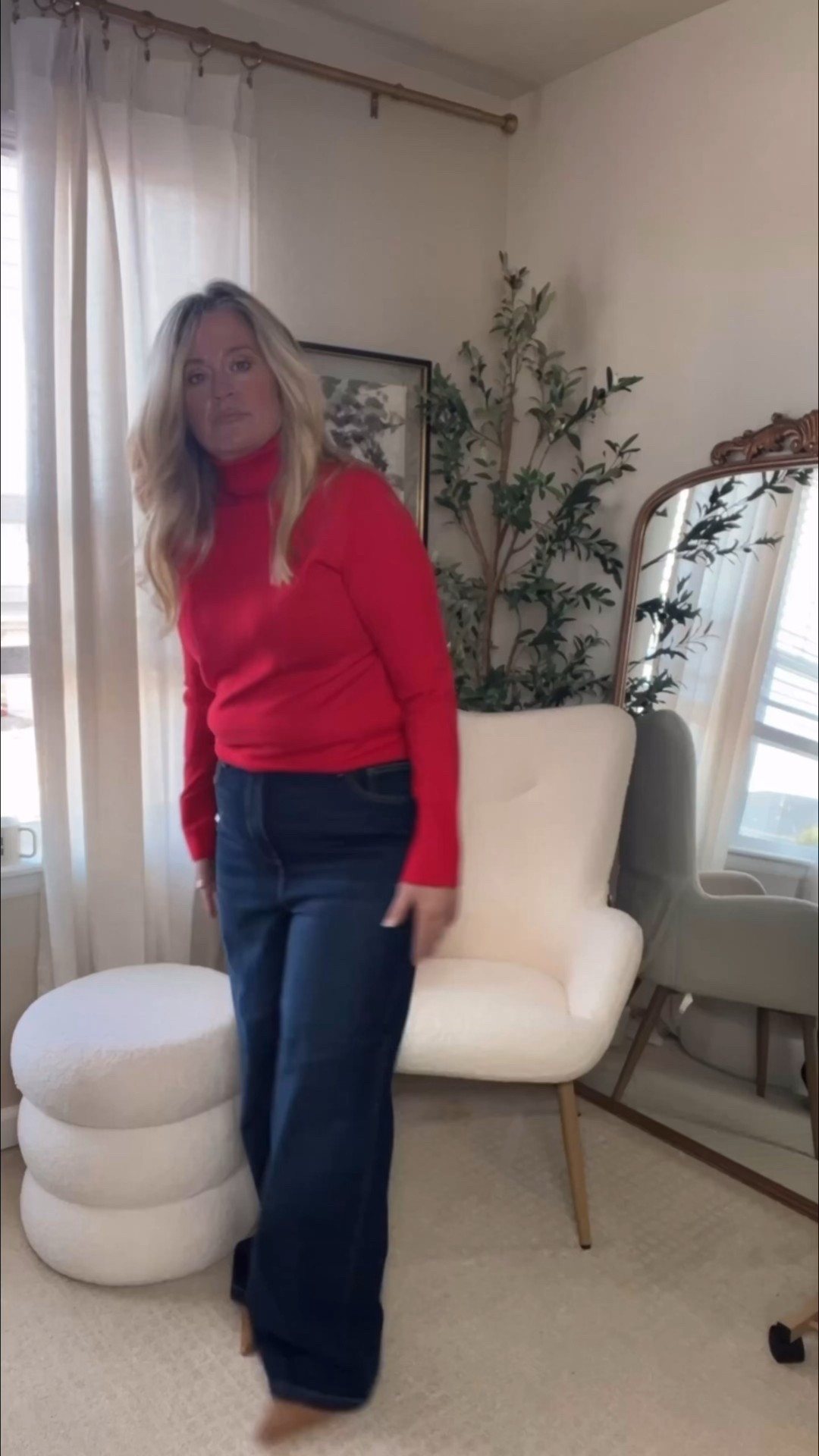This is just one way we get dressed fast and still feel put together 🤍

No rules. No right or wrong.
Just simple ideas that might help on busy days.

Style looks different on every body, every budget, and every season of life.

👑"Helping you look good, feel good!" - Lindsey Denver

⬇️Sizing information:
10 jeans (size down if in between sizes.)
Turtleneck large (size up if in between sizes.)
Poncho medium (size down if in between sizes.)


Follow my LTK @Over40andmidlife on the @shop.LTK app to view this post and get my exclusive app-only content!

#liketkit #LTKMidsize #LTKFindsUnder50 #LTKOver40
@shop.ltk
https://liketk.it/5Ig18