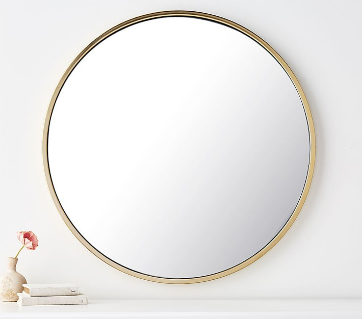 Metal Round Mirror (30") | Pottery Barn Kids