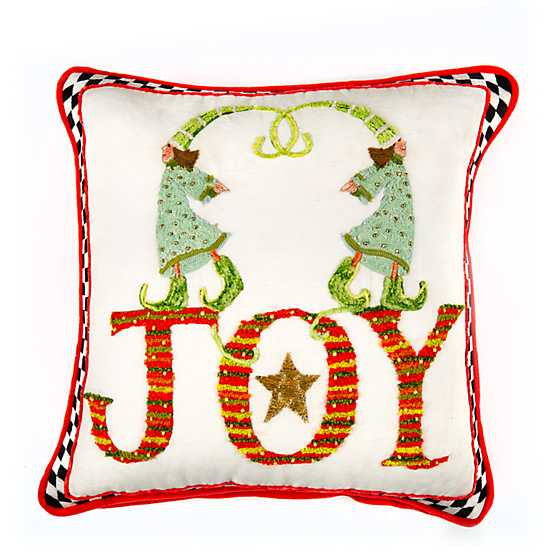 Patience Brewster Joy Pillow | MacKenzie-Childs