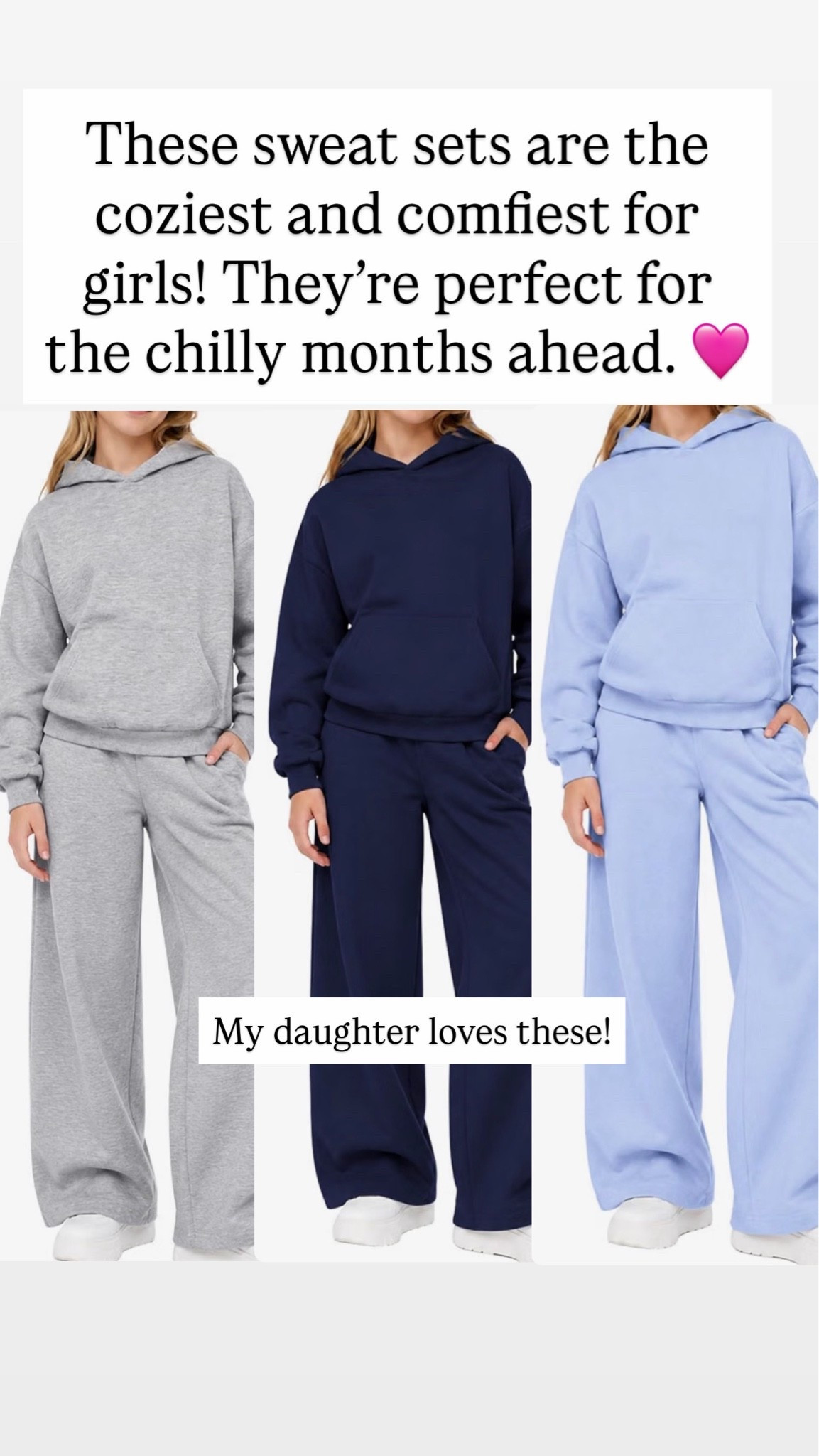 Comfiest and coziest sweat sets for girls

#LTKKids