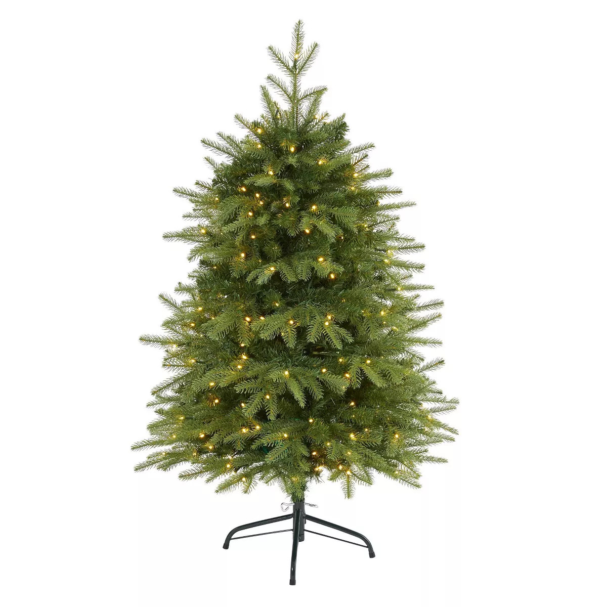 Nearly Natural Pre-Lit LED Vancouver Fir Artificial Christmas Tree Clear Lights | Target
