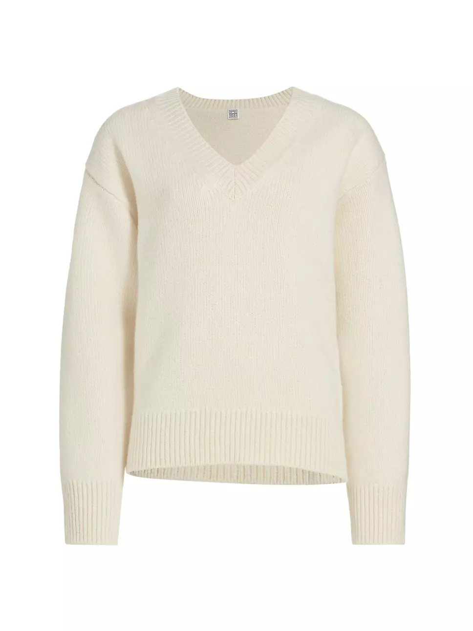 Wool-Cashmere V-Neck Sweater | Saks Fifth Avenue