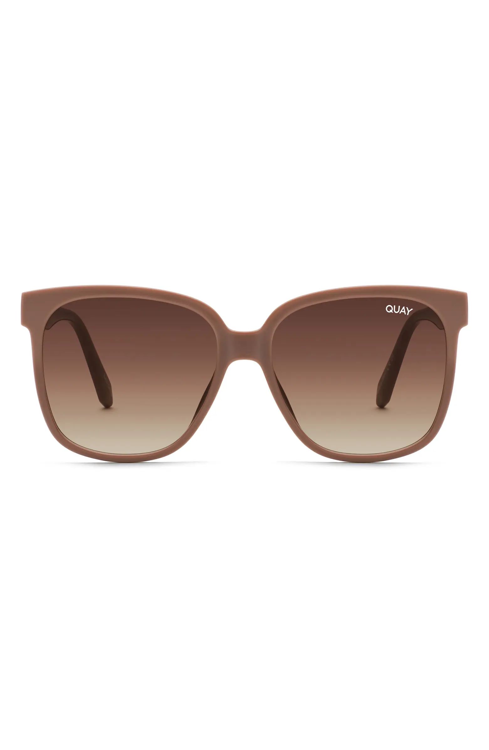 Quay Australia Wide Awake 54mm Gradient Square Sunglasses | Nordstrom | Nordstrom