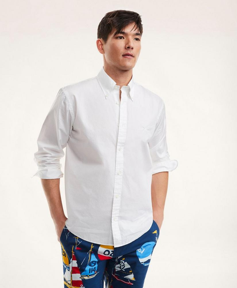 Friday Shirt, Poplin Solid | Brooks Brothers