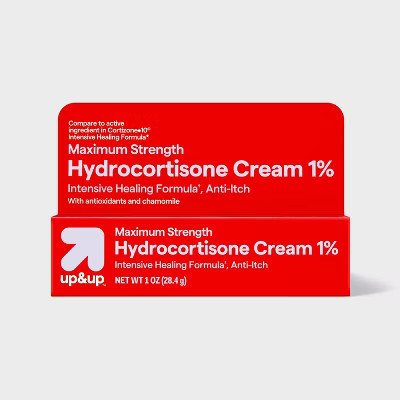 Anti-Itch 1% Hydrocortisone Maximum Strength Intensive Healing Cream - 1oz - up&up™ | Target