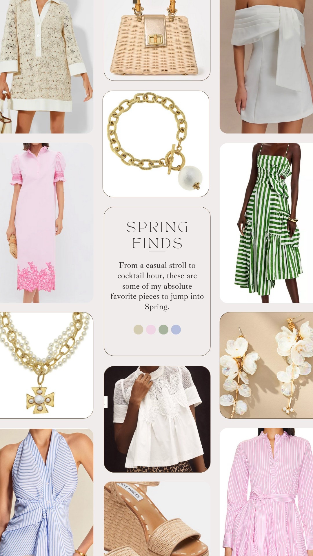 Spring finds!!!!!!!! That I’m LOVING 💗🌷🌤️👒🌸

#LTKStyleTip #LTKWatchNow #LTKSeasonal