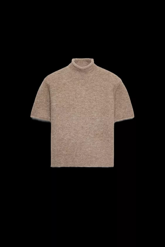 SOFT KNIT SHORT SLEEVE JUMPER | Zara US