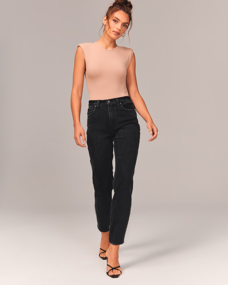 High Rise 80s Mom Jeans | Abercrombie & Fitch (US)