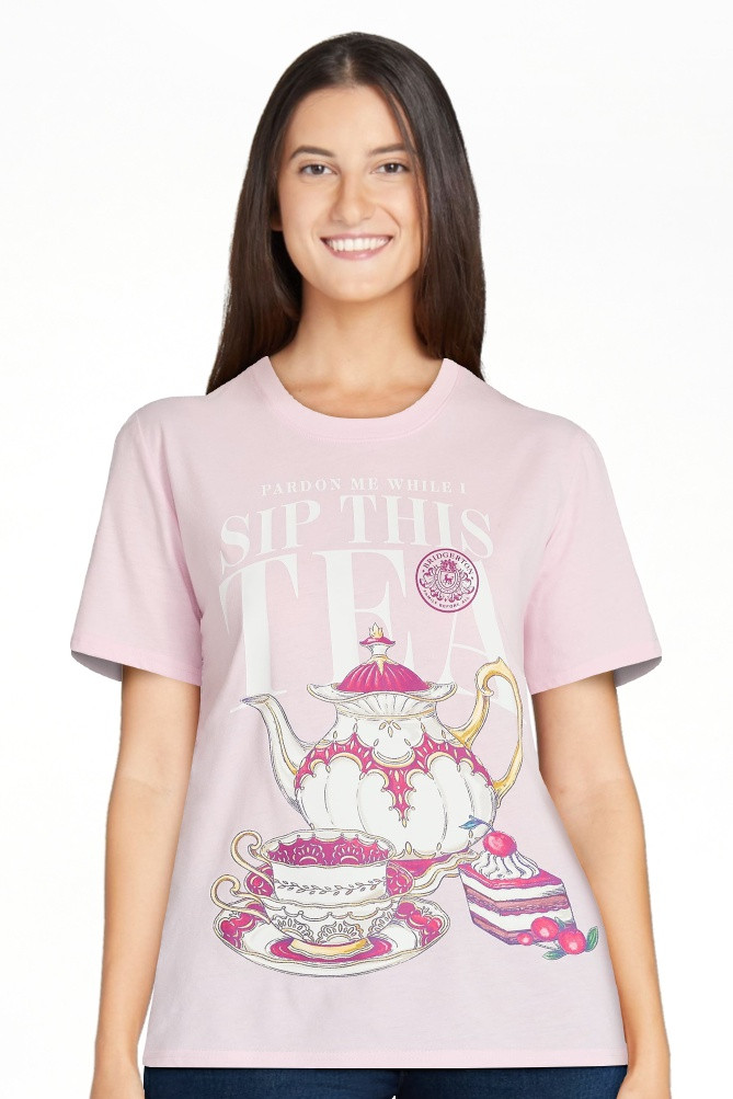 Netflix Bridgerton Women's Graphic Tee with Short Sleeves, Sizes XXS-XXL | Walmart (US)