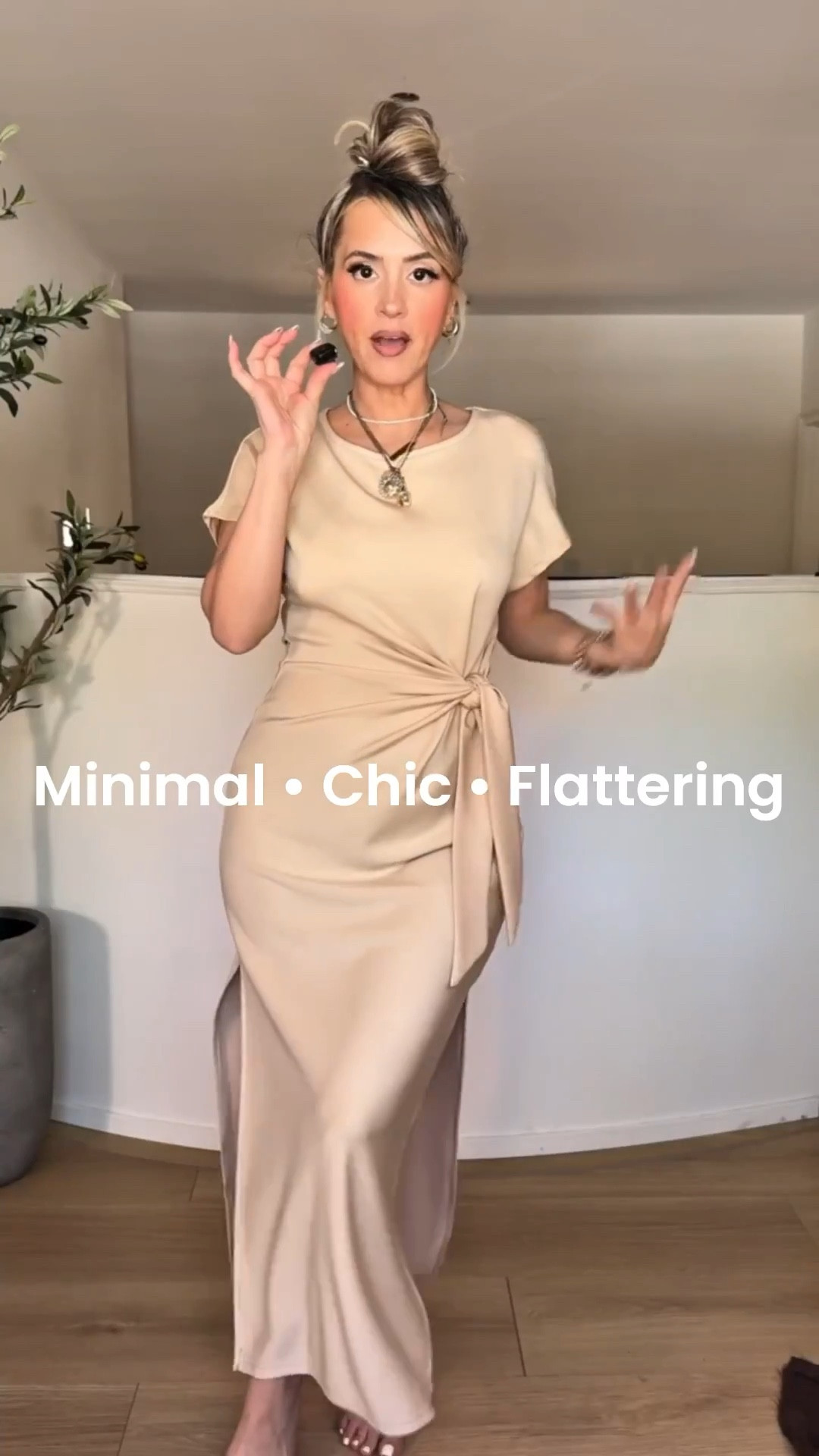 Okay but this neutral dress 😍

#LTKgrwm #LTKU #LTKootd