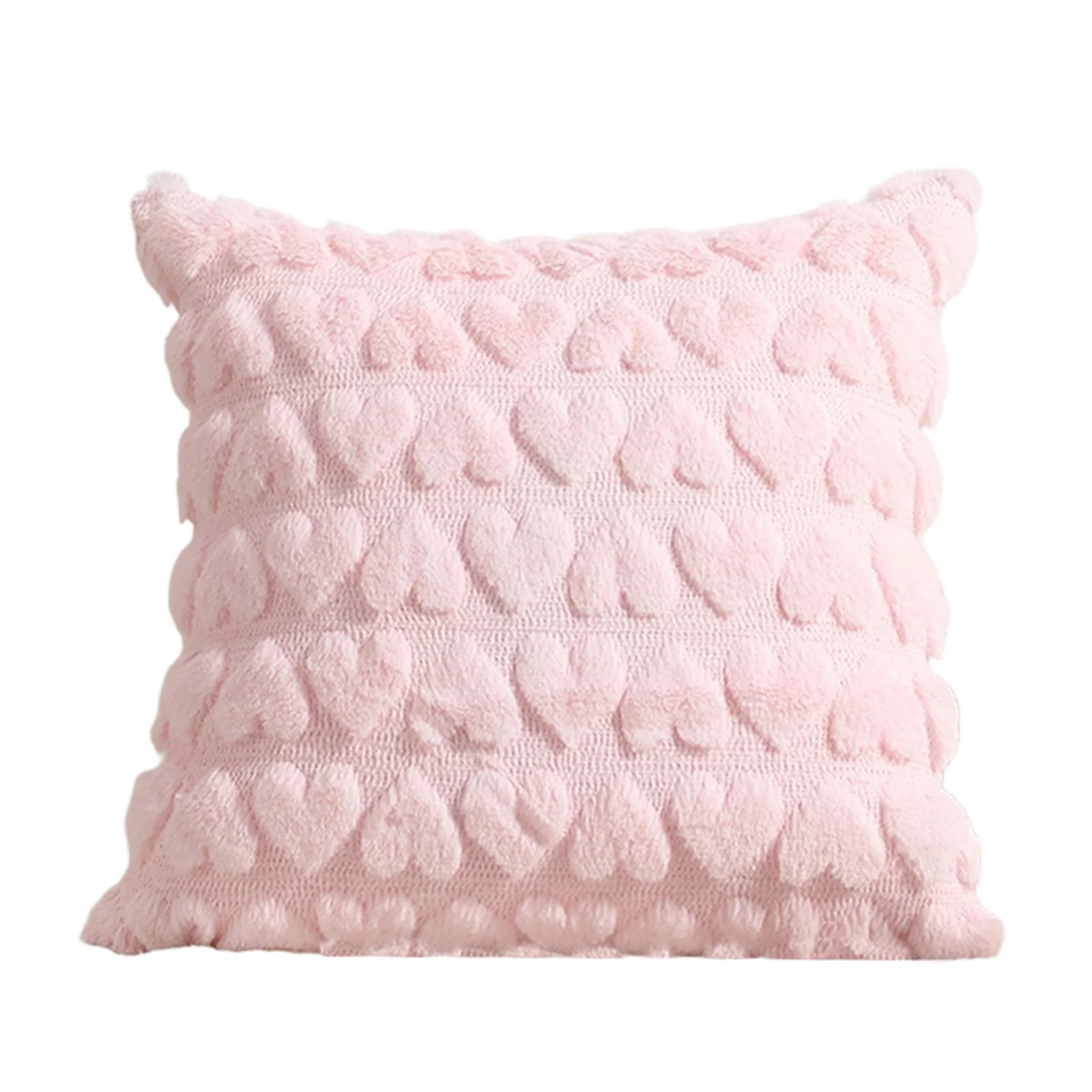 CuiLiyq Valentines Day Pillow, Soft and Fluffy Love Heart Decorative Pillow, Soft Plush Square Pi... | Walmart (US)