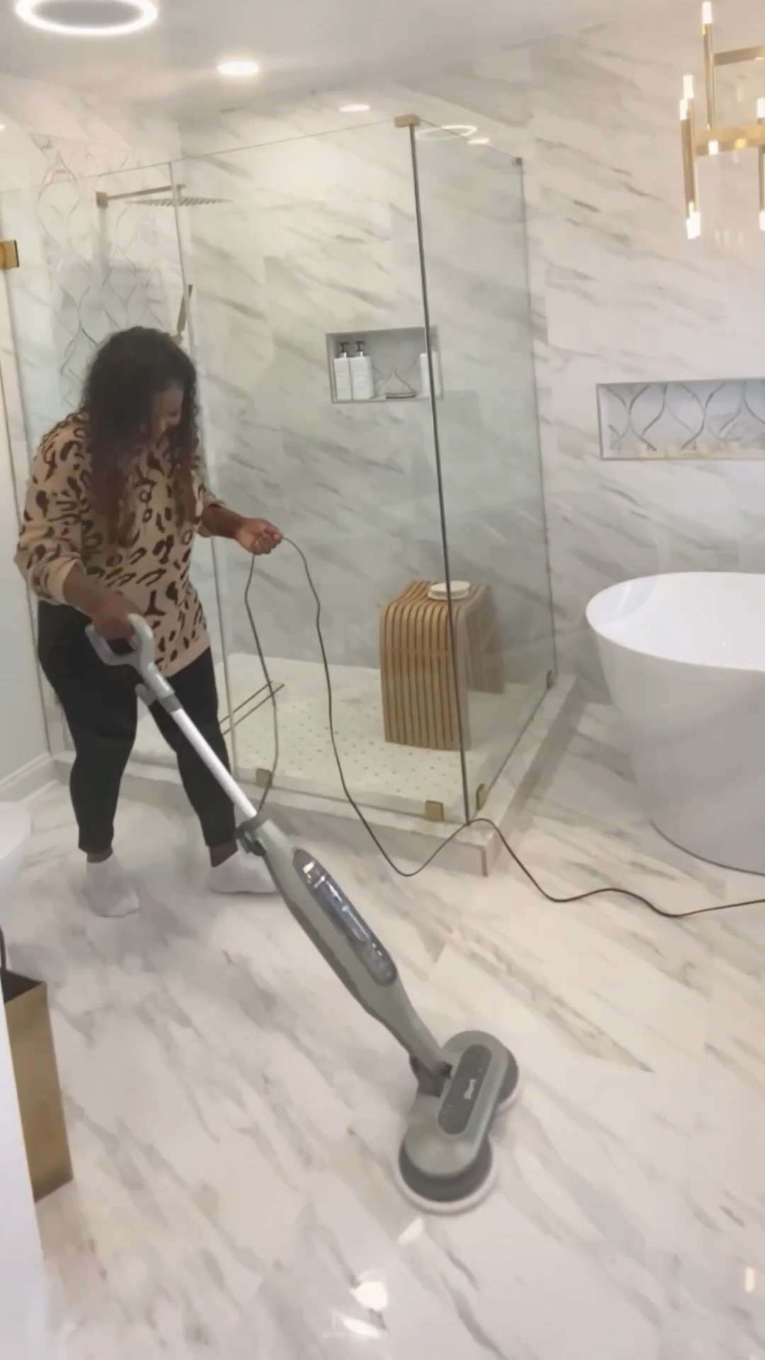 My steam and scrub mop is back in stock and it’s on sale! This is my favorite for cleaning my bathroom tiles because it  scrubs and sanitizes all at once with 🙌🏾

Shop Walmart deals for cleaning and bathroom ⬇️

#LTKHome #LTKSaleAlert