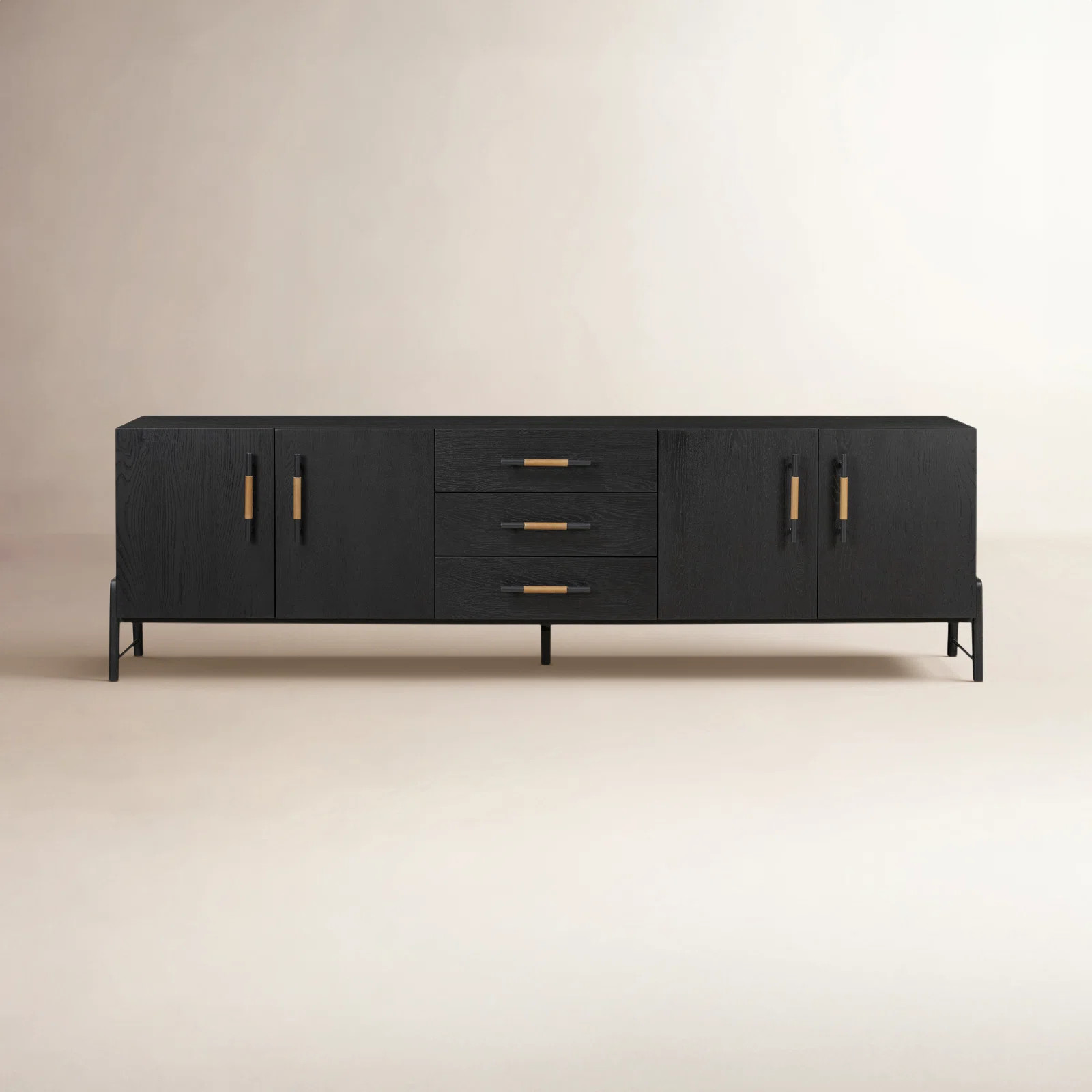 AllModern Karsten 94" Media Console & Reviews | Birch Lane | Birch Lane