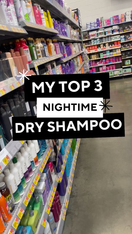 My Top 3 Night Time Dry Shampoo
1. Not Your Mother’s 
2. Batiste
3. COLAB 
#haircare #dryshampoo #walmartbeauty

#LTKFind #LTKSeasonal #LTKbeauty