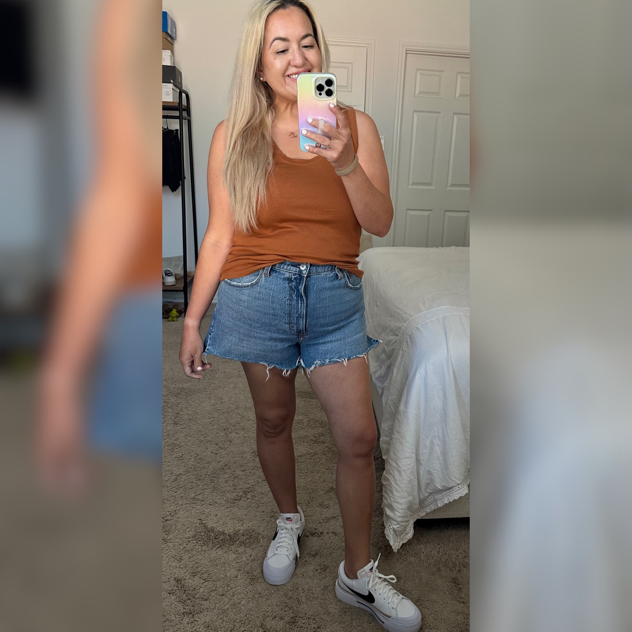 Todays look! Love these shoes! Easton has the same pair so momma needed some also🤗 top is last year but linked similar styles and colors🤎

#LTKstyletip #LTKsalealert #LTKunder50