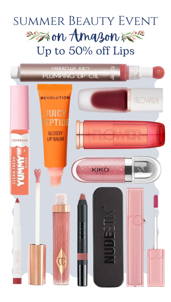The Amazon Summer Beauty Sale is happening now!! Save up to 50% on lippies!!! 

 #LTKselfcare #LTKSaleAlert #LTKBeauty