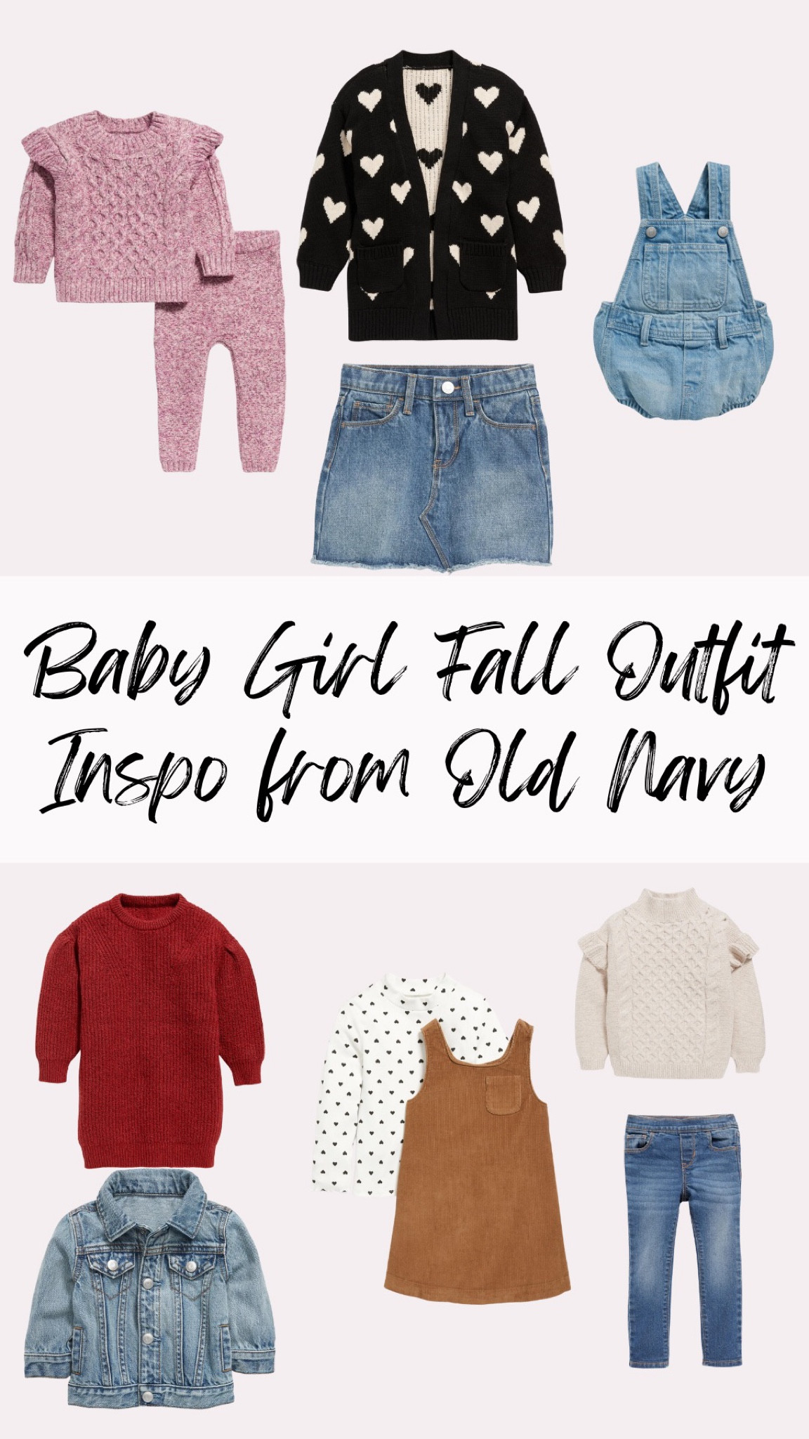 Affordable fall outfits for baby girl. Super cute jean pieces along with oversized sweaters and sets🍂

#LTKSale #LTKbaby #LTKHoliday