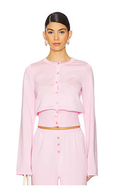 SNDYS X REVOLVE Button Up August Top in Pink from Revolve.com | Revolve Clothing (Global)