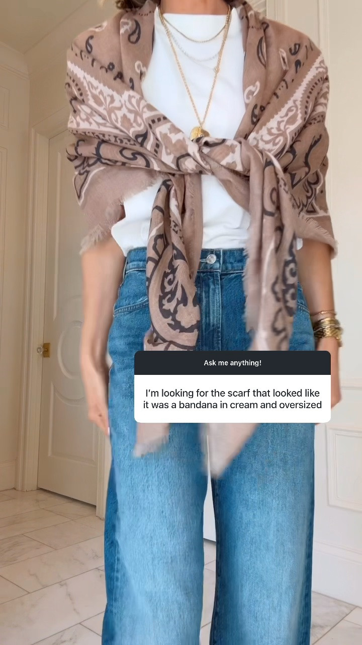 Love this scarf for fall!