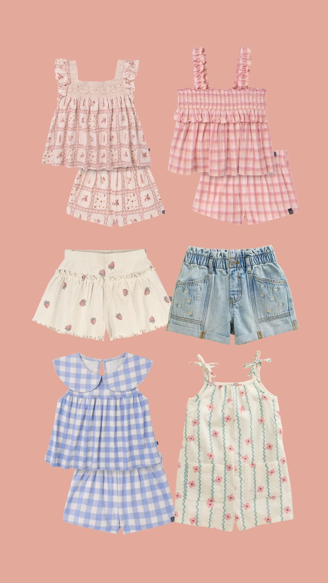 Affordable toddler girl summer clothes 🩷🌞 