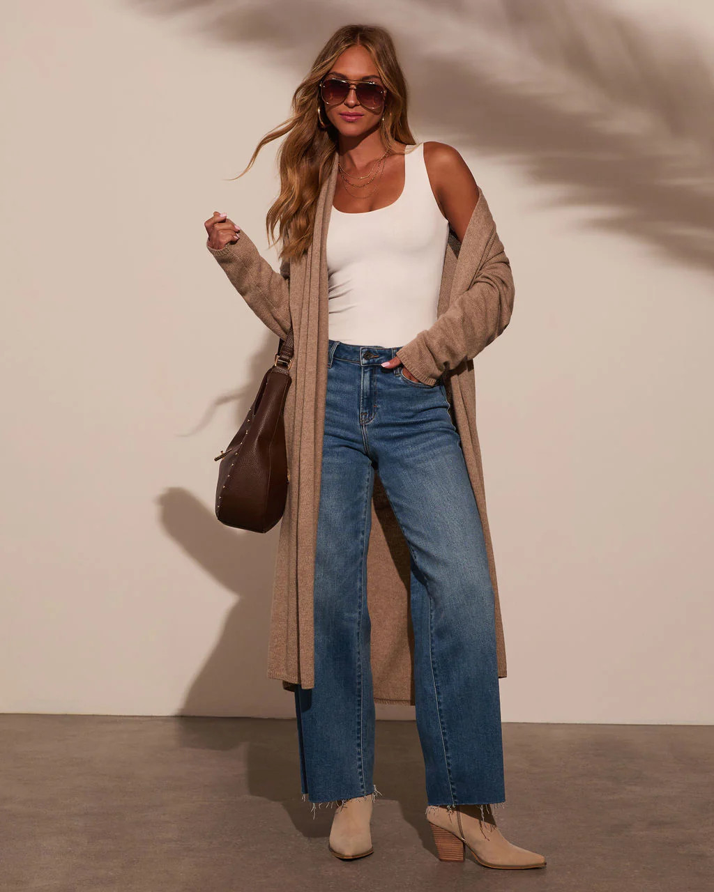 By My Side Cashmere Blend Duster Cardigan | VICI
