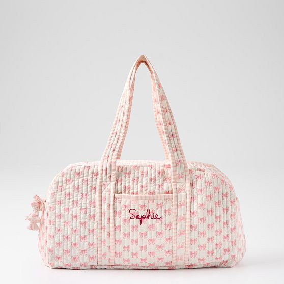 Block Print Duffle Bag | Mark and Graham