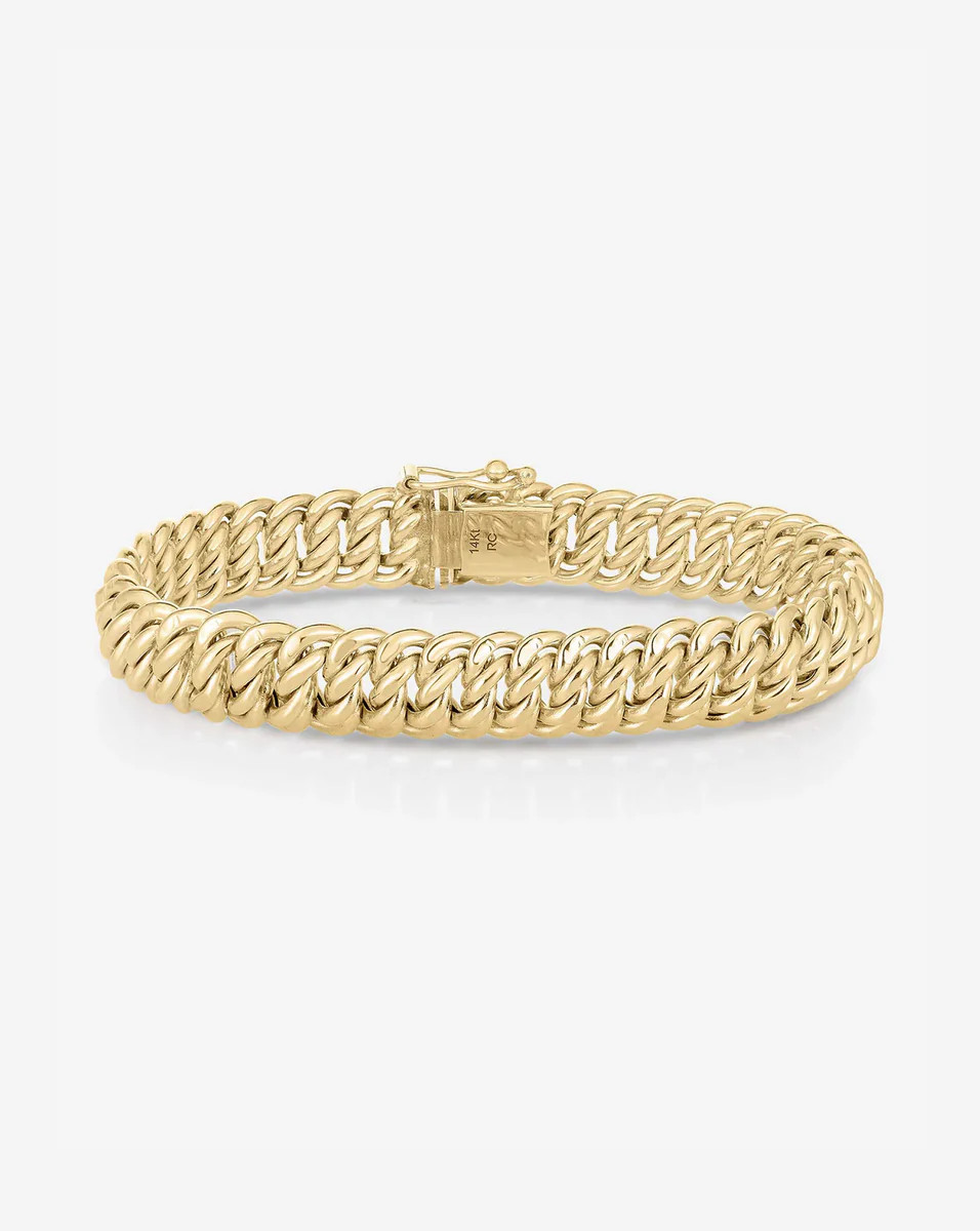 Gold Braided Chain Bracelet | Ring Concierge