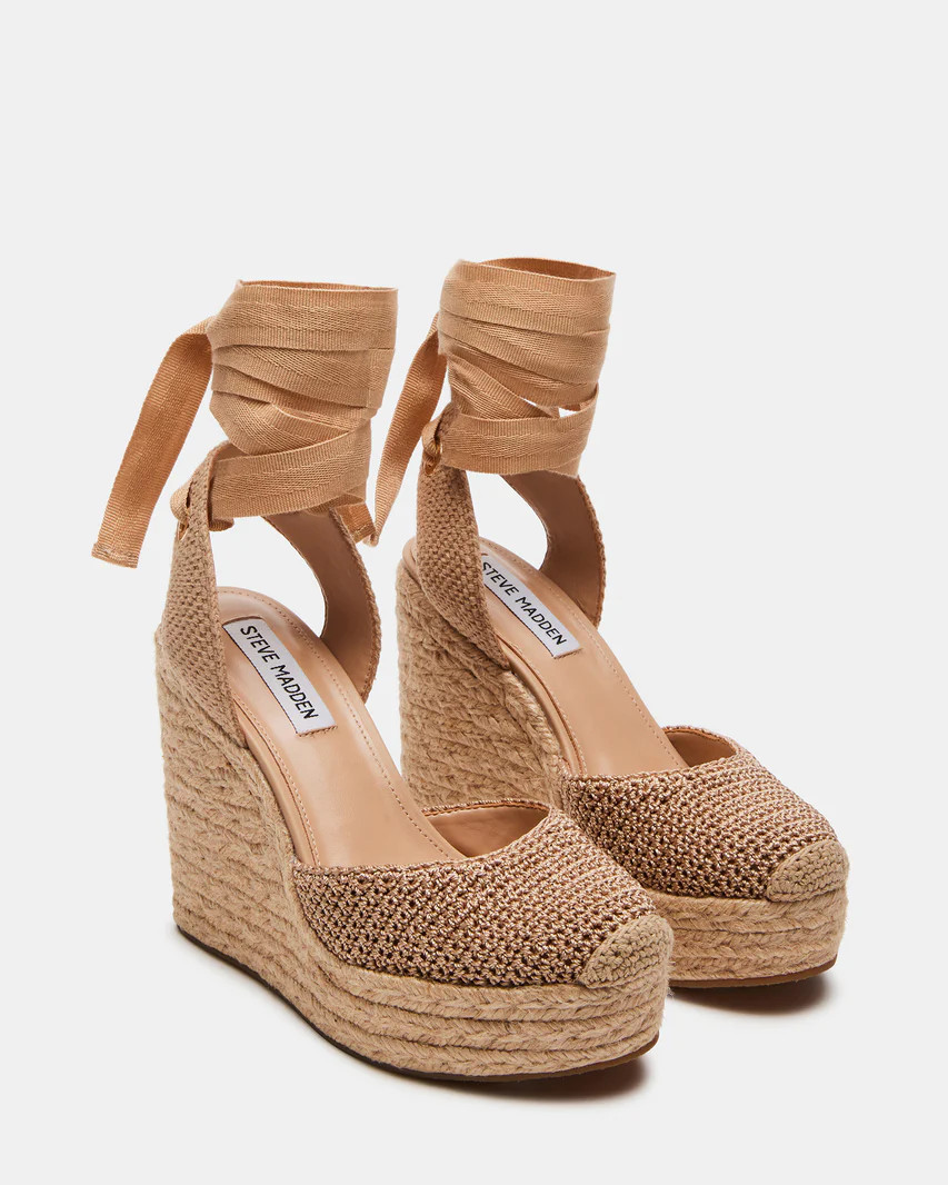 LOCKET Bronze Platform Wedge Sandal | Women's Sandals | Steve Madden (US)