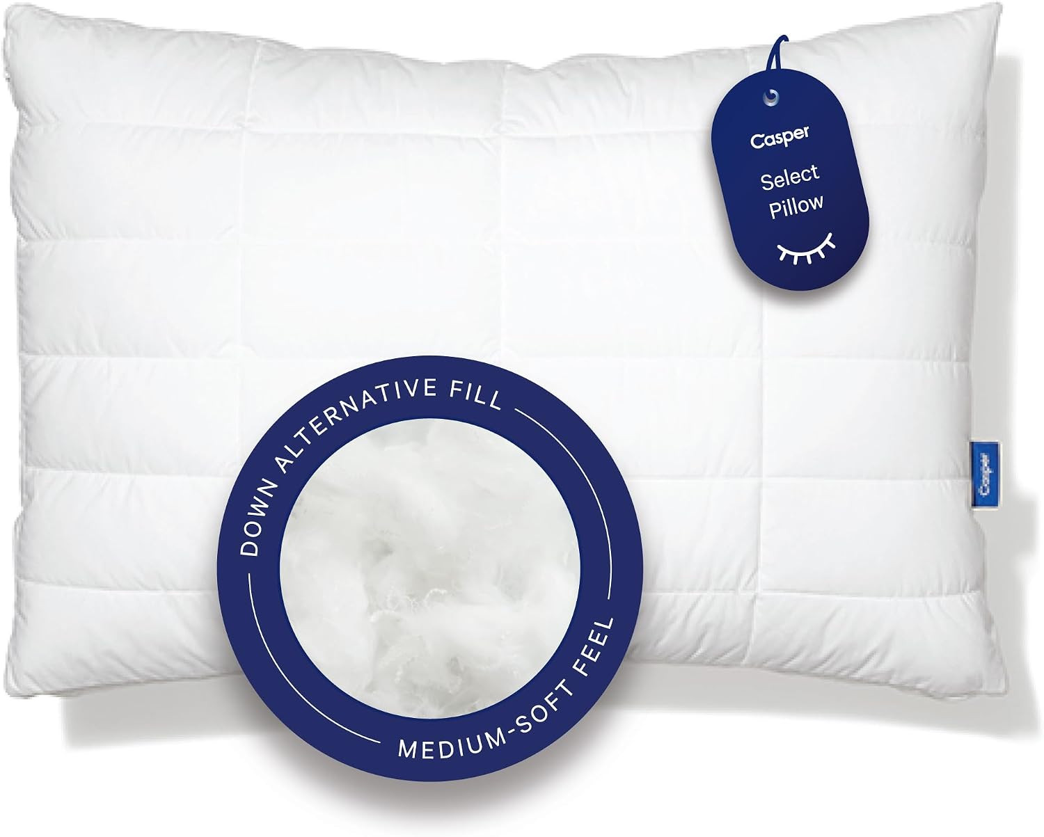 Casper Sleep Essential Quilted Select Pillow, Standard | Amazon (US)