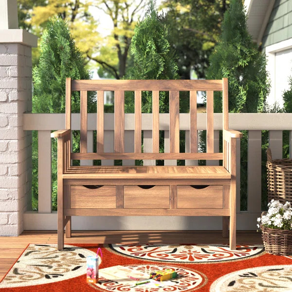Ponce Acacia Outdoor Bench | Wayfair North America