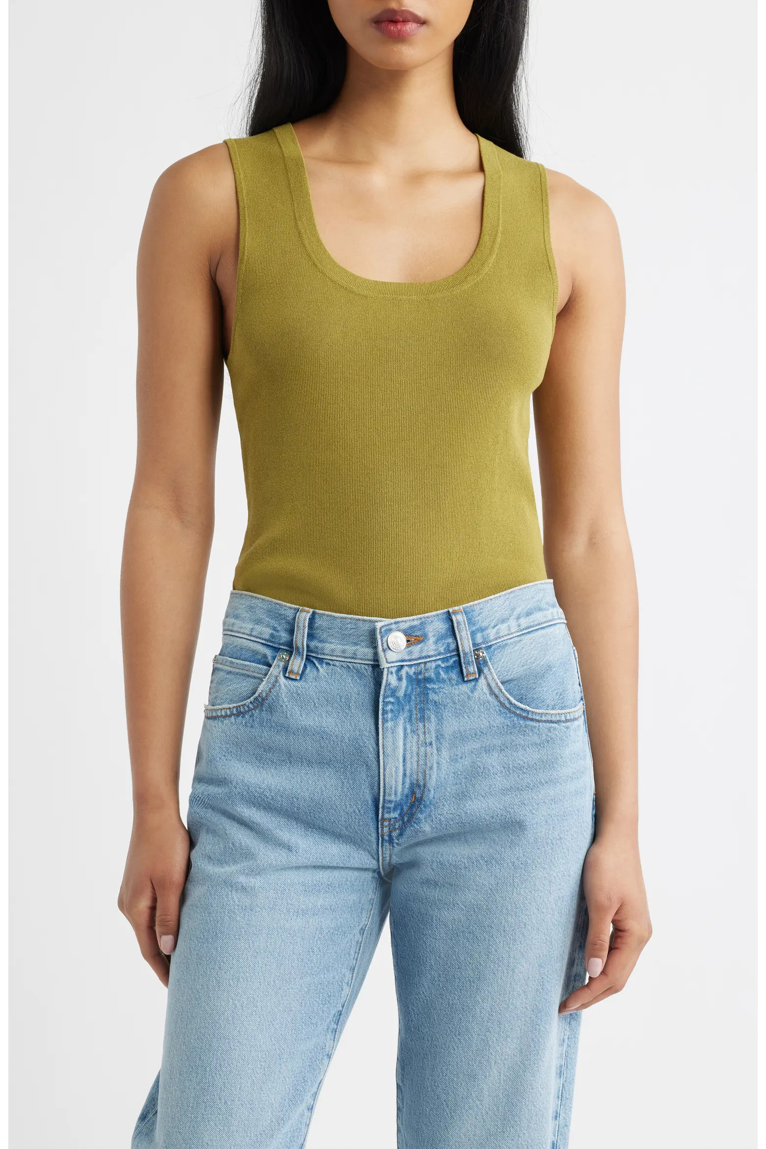 Sleeveless Rib Top (Women) | Nordstrom | Nordstrom