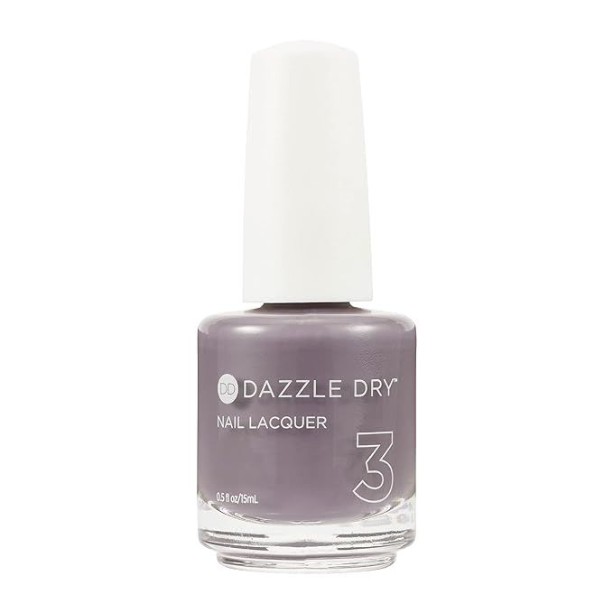 Dazzle Dry Nail Lacquer (Step 3) - Anticipation - An opaque dark slate gray with purple undertone... | Amazon (US)