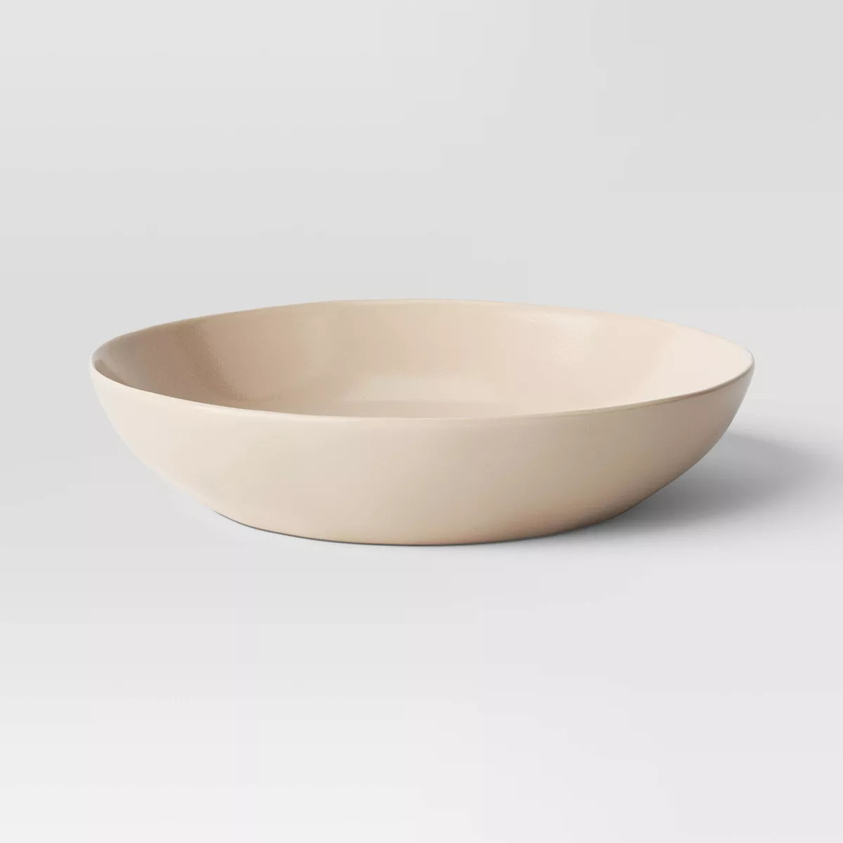 40.78oz Stoneware Aralia Organic Coupe Dinner Bowl Beige - Threshold™ | Target