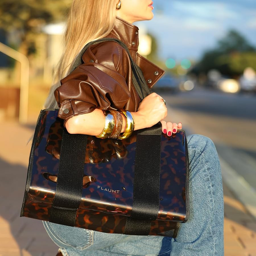 FLAUNT Everyday Tote Bag with Phone Pouch for Women - Lightweight, Airline Approved, Easy To Carr... | Amazon (US)