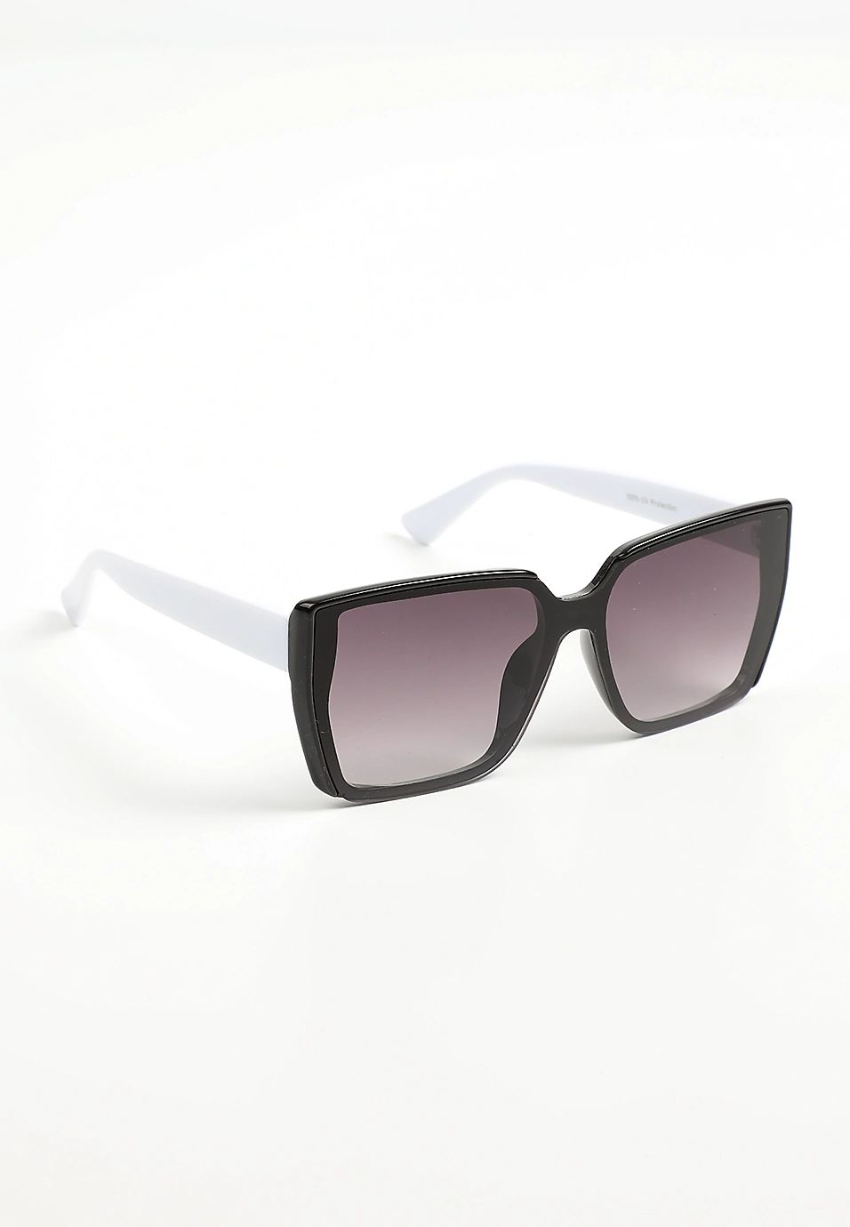 Oversized White Square Sunglasses | Maurices