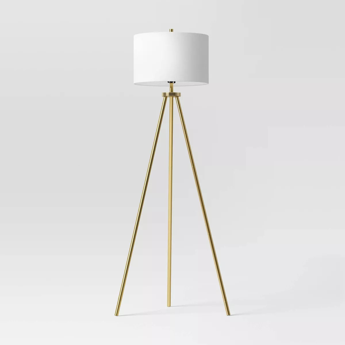 Ellis Tripod Floor Lamp Brass - Threshold™ | Target