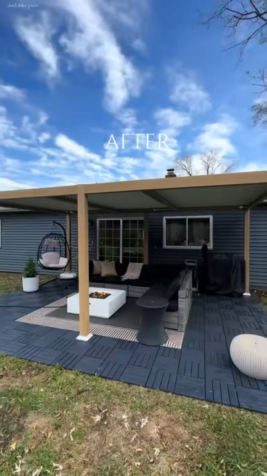 Quick affordable way to transform your patio floors on a budget! 

#LTKFindsUnder100 #LTKSeasonal #LTKHome