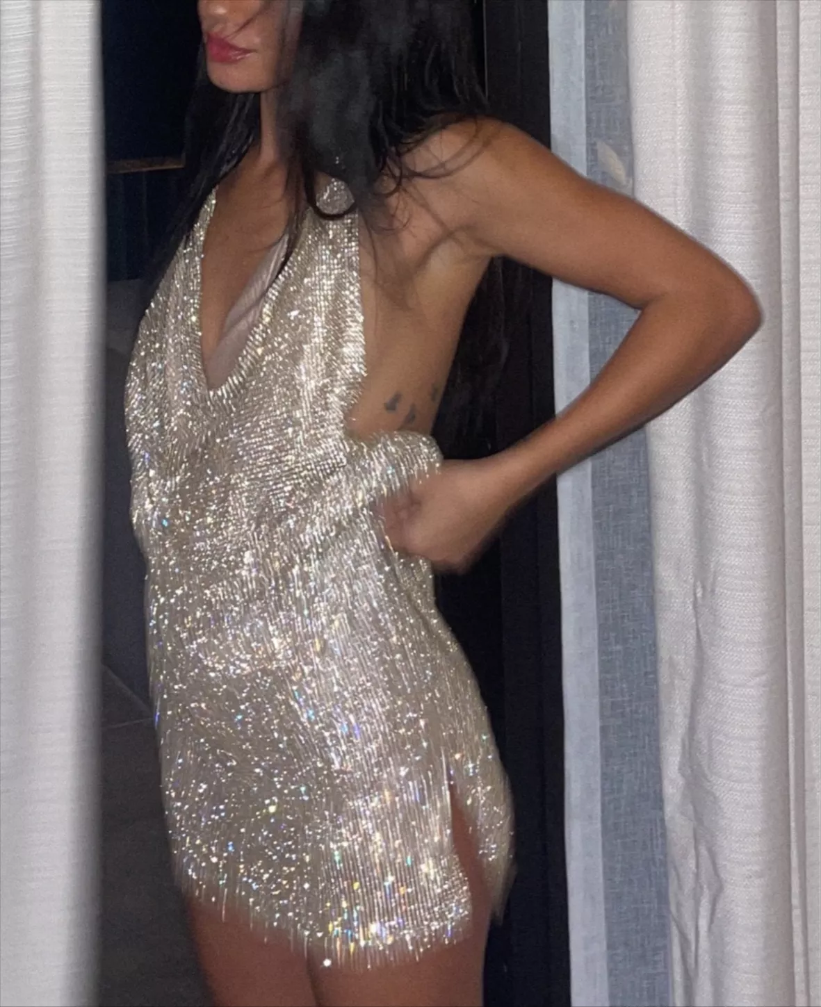 meshki silver dress Who wants a restock of the ADORIA? @Jacqueline #MESHKI #retail #coquette #maxidress #outfitinspo #fashiontok #mirrorselfie #grwm #tiktokshop #silverdress This stunning strapless dress is crafted in a fitted Maxi Dress Meshki Silver Dress