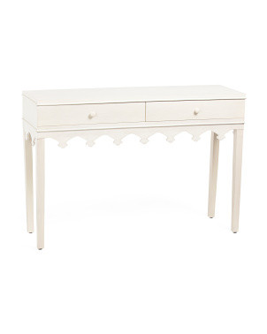 47.5x32.5 Two Drawer Console Table | Furniture & Lighting | Marshalls | Marshalls