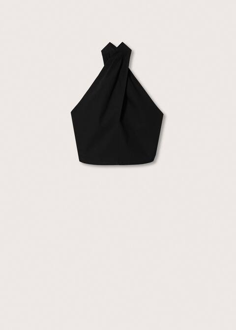 Top coton halter | MANGO (FR)