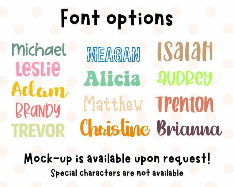 Custom Name Stickers, Personalization, Colorful Stickers, Aesthetic Stickers, Water Bottle, Lapto... | Etsy (US)