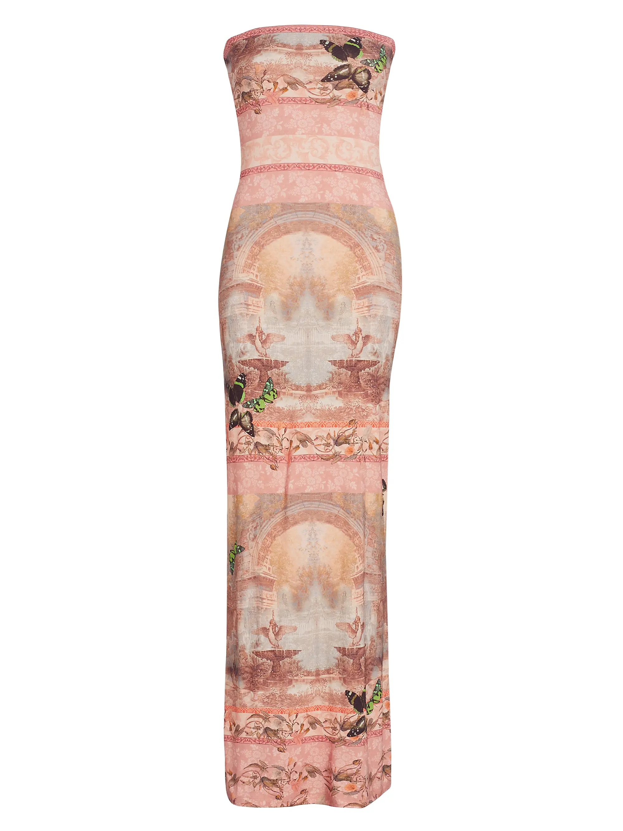 Delora Butterfly Strapless Maxi Dress | Saks Fifth Avenue