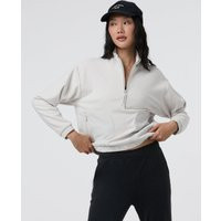 Vuori Women's Aspen Half Zip Jacket | Salt | Large | Vuori Clothing (US & Canada)