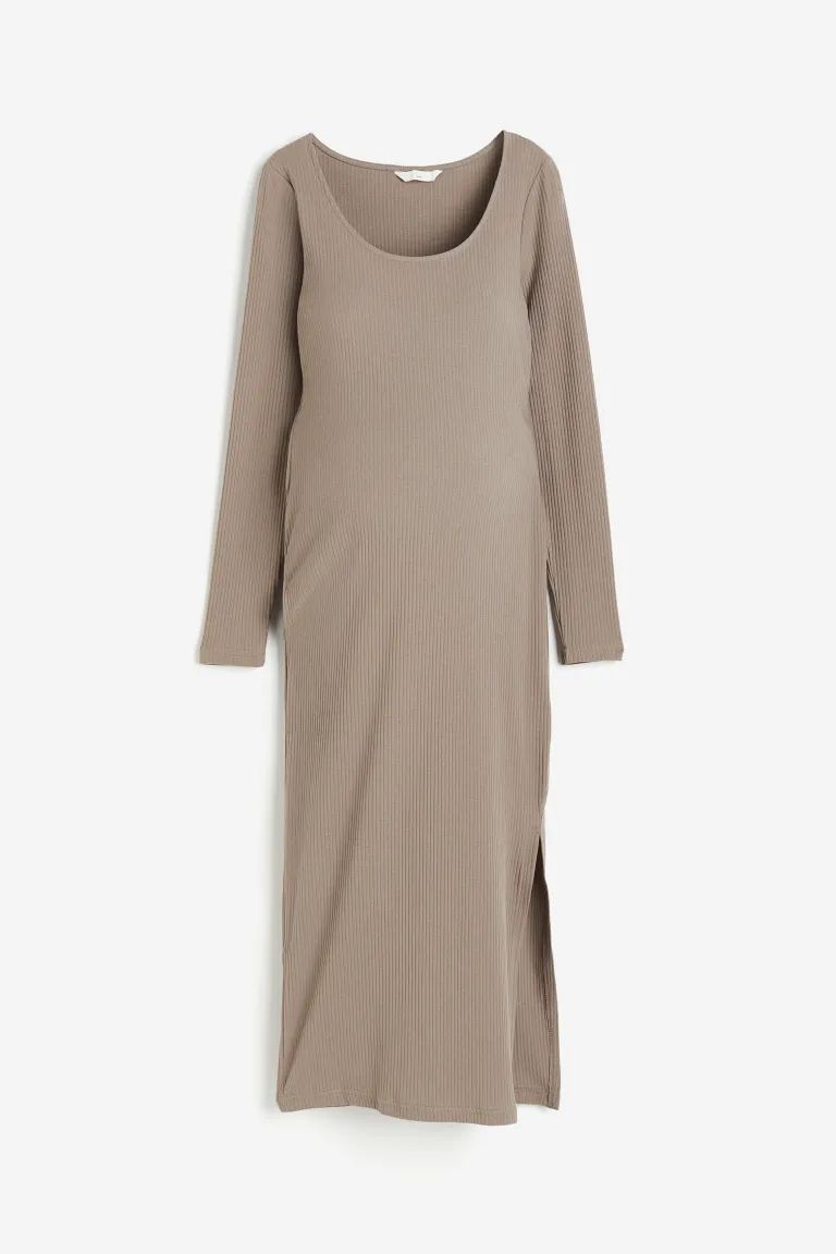 MAMA Ribbed Bodycon Dress | H&M (US + CA)