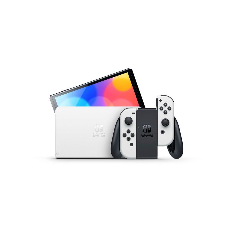 Nintendo Switch - OLED Model with White Joy-Con | Target